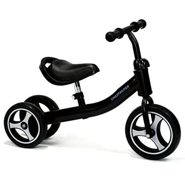 Imagem de CHESTNUTER Bicicleta de equilíbrio para bebês, presente de brinquedo para crianças de 1 2 a 3 anos, bicicleta de equilíbrio resistente, melhor presente de aniversário para meninos de 12 a 36 meses