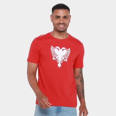 Imagem de Camiseta Cavalera Básica Masculino, Vermelho, G