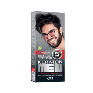 Imagem de Tonalizante Keraton Men Castanho Escuro