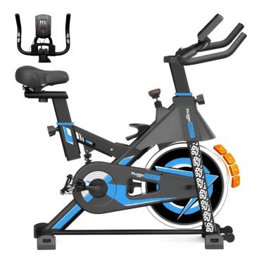 Imagem de Bicicleta Spinning Ergométrica 20Kg Pro 160Kg Magnética 2Mt