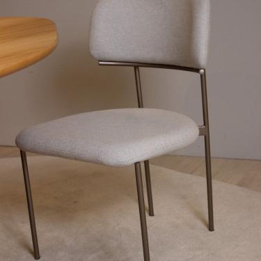 Imagem de Cadeira para Sala de Jantar Estofada Brisa Trama /Bronze