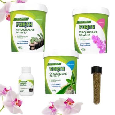 Imagem de Kit Forth Peters: O Fertilizante Completo para Orquídeas Saudáveis, Fl