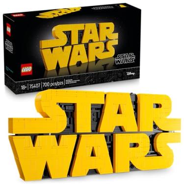 Imagem de LEGO Star Wars Logotipo de Star Wars™ Construído com peças 75407