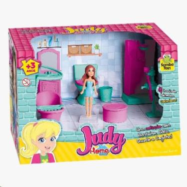 Imagem de Samba Toys Judy: Clínica, Pets e Casa Completa c/Acessórios, Home com 