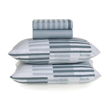 Imagem de Jogo Cama Queen 160 Fios Karsten Julian Azul