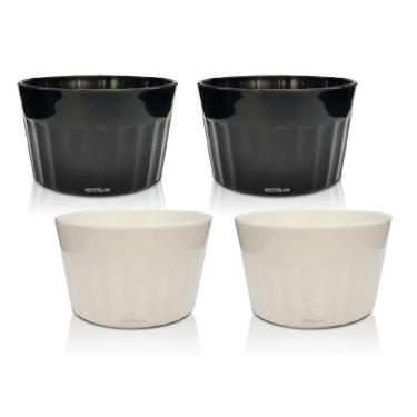 Imagem de Kit 4 Ramequins Polipropileno - Tigela Ramequim Krystalon