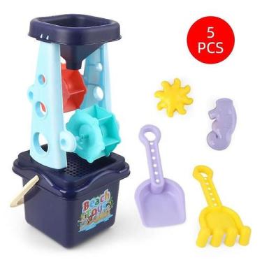 Imagem de Praia Toy Sand Set Areia Jogar Sandpit Brinquedo de Verão Ao Ar Livre 