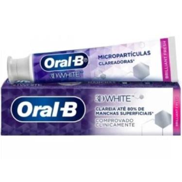 Imagem de Creme Dental Oral-B 3D White Briliant Fresh 1 unidade com 70g