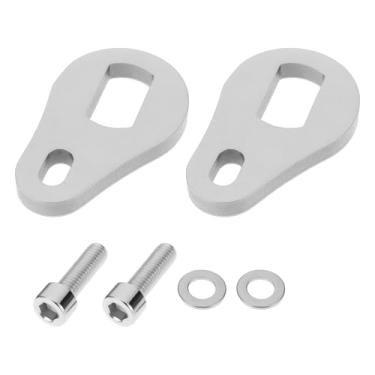 Imagem de SG Store 2 peças 18 x 10 mm braço de torque com parafuso e arruela 5 mm de espessura aço inoxidável compatível com Carrera