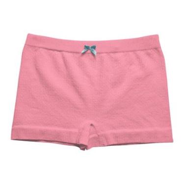 Imagem de Boxer Infantil sem Costura Canelado F8205 DelRio Chiclete P