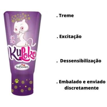Imagem de Kit Gel Dessensibilizante Anal Kuloko  Com Gel Excitante Masculino Pin