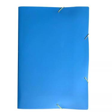 Imagem de Pasta Aba Elástico Dello A4 Full Color Azul, UNICA