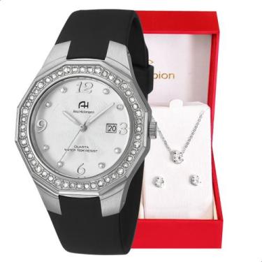 Imagem de Relogio Feminino Champion Ana Hickmann Couro Social AH20033Q