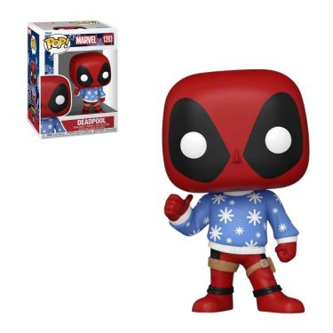 Imagem de Funko Pop Marvel 1283 Deadpool Holiday