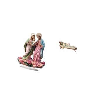 Imagem de Vaveren Decoração de Mesa de Acrílico DIY Presente Exclusivo Enfeite de Mesa Decoração de Casa para Canto de Férias Lareira com Modelo de Sofá em Miniatura So