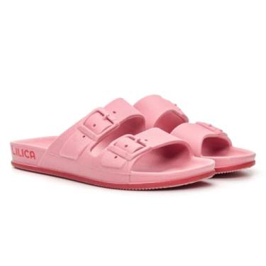 Imagem de Sandália Birken Infantil Menina Lilica Repilica Leve Macio Confortável Rosa (Rosa, BR, Criança de 4 a 8 anos, Faixa Numérico, 31, 32)