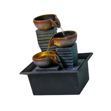 Imagem de IEUDNS Fonte de água de Mesa para Interior, Fonte em Cascata para Escritório E Quarto
