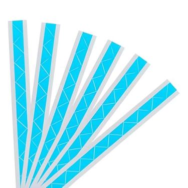 Imagem de Cantoneira Adesiva para Fotos e Scrapbook Azul Claro 510 Unidades