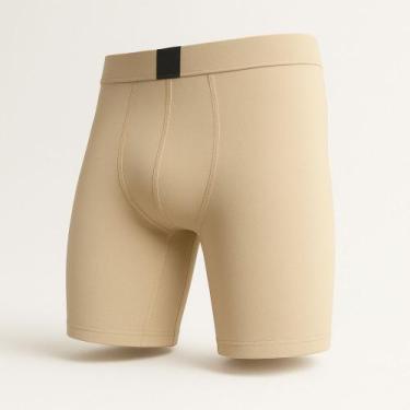 Imagem de Kit 8 Cueca Ciclista Long Leg Box Antiassaduras Poliéster Confortável 