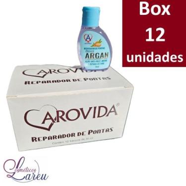 Imagem de "Box Reparador de pontas 30 ml Óleo de Argan (12 unidades) - Arovida