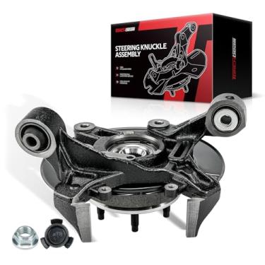 Imagem de Torchbeam Conjunto de junta de direção traseira e cubo de rolamento de roda compatível com Explorer 2006-2010, 1 peça do lado do passageiro substitui 698412