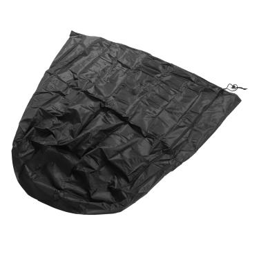 Imagem de Generic Capa de Sprinkler à Prova D'água Protetor de Sprinkler Reutilizável para Condições Climáticas Adversas Capa de Borda Com Cordão para Fácil Fixação Pano Oxford Revestido de Prata Preto 420D