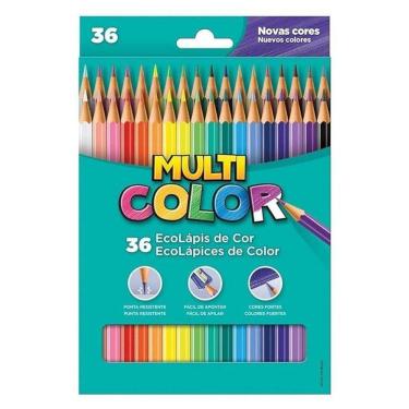 Imagem de Lápis De Cor Ecolápis 113600 36 Cores - Multicolor