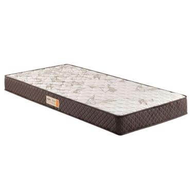 Imagem de Colchão Ecoflex Ecoline D23 88X188X14Cm Com Tecido Bordado Em Malha Floral