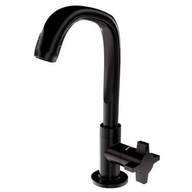 Imagem de Torneira Para Lavatório Bica Alta Fitt Cross 1195 F64 Branca - 7110055 - Lorenzetti