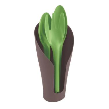 Imagem de Kit para Jardinagem Cocoon Verde/Marrom (4 Peças) TRAMONTINA