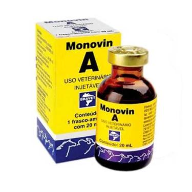 Imagem de Monovin A Vitamina Injetável 20ml Bravet
