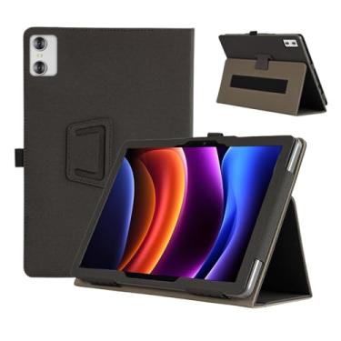 Imagem de Capa para tablet SVITOO P11, capa para tablet KONXISA com absorção magnética, capa protetora dobrável de couro PU com suporte para caneta, antiarranhões, à prova de choque e proteção total de 360°