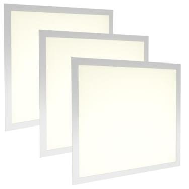 Imagem de Painel Plafon Led Quadrado Embutir 48W 62x62cm / Slim Branco Frio 6500k Branco Neutro 4000k (3, Branco Neutro)