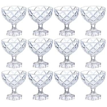 Imagem de Taças de Sobremesa em Vidro Pineapple 170mL 12 Peças - Hauskraft