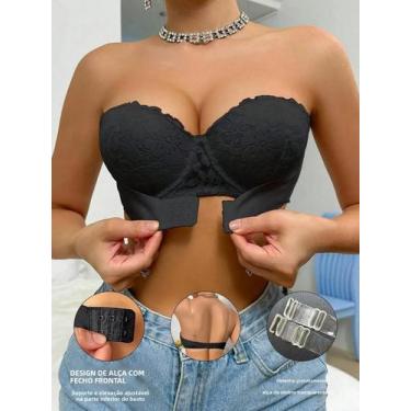 Imagem de Sutiã De Renda Sem Alças Para Mulheres, Sexy, Com Ombros Descidos, Com