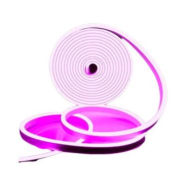 Imagem de Fitas LED Neon À Prova d'Água 12V 5m Fita De Silicone Para Decoração D