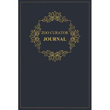 Imagem de Zoo Curator Journal: A classy black and gold Zoo Curator Journal for day-to-day work