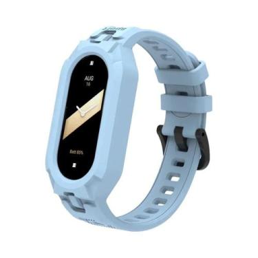 Imagem de Pulseira De Silicone Para Xiaomi Mi Band 9 8 7 6 5, Pulseira De Substi