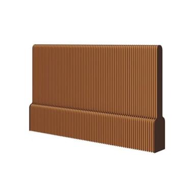 Imagem de Room divider Divisória de ambiente em tecido macio, dobrável e extensível para maior privacidade, good para áreas de escritório e lazer.(Brown,300-400CMX220CM)