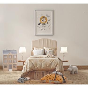 Imagem de Capitão juba dourada - 20 x 30 Caixa (canvas)