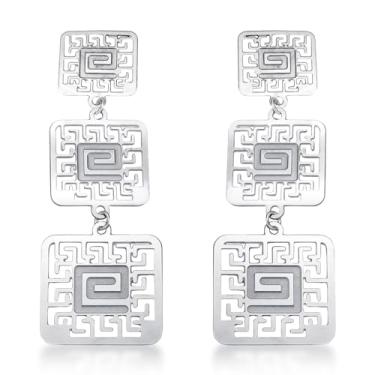 Imagem de Couti, Brinco Elegante Sofisticado Atemporal Aço Inox Hipoalérgico