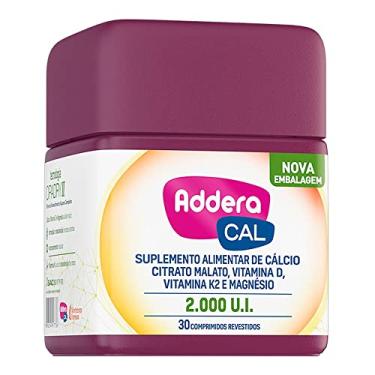 Imagem de Addera Cal 2.000UI Frasco com 30 Comprimidos Revestidos
