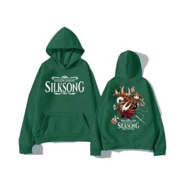 Imagem de Moletom Unissex Hollow Knight Silksong De Manga Longa Casual Moda De R