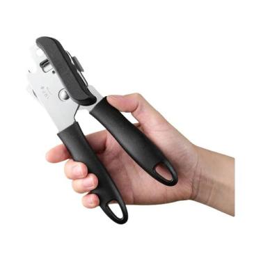 Imagem de Abridor De Latas Manual Ergonômico Em Aço Inoxidável, Ferramenta Profi