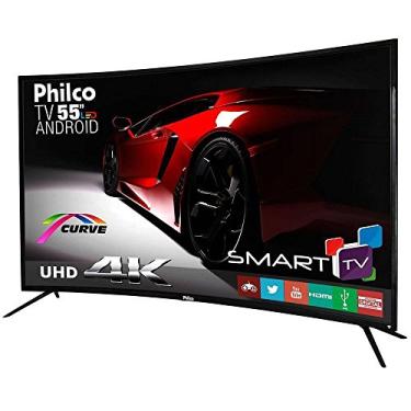 Imagem de Smart Tv Philco Led 55" Ph55a16dsgwa Curve 4k, 3 Hdmi, 2 Usb