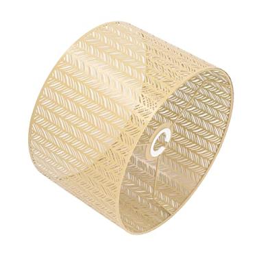 Imagem de Acouto Sombra Oca Sombra E27 E14 Forma de Folha de Abeto Oco para Fora Metal Decorativo Abajur Capa Mesa Parede Teto Metal Ferramentas e Melhoria da Casa/iluminação e Ventiladores de Teto/lâmpadas e
