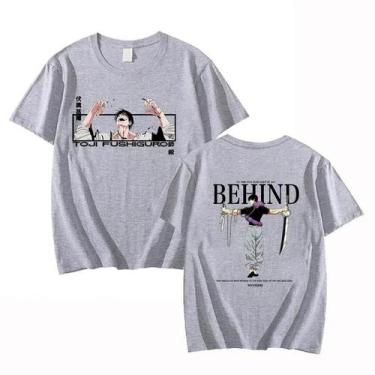 Imagem de Camiseta Unissex Casual Com Estampa De Anime Battle Toji Fushiguro, Es