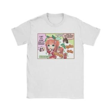 Imagem de Camiseta Masculina De Algodão plus Size, Manga Curta, Gola Redonda, Ca