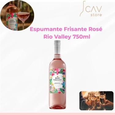 Imagem de Espumante Frisante Rosé Rio Valley 750ml  Tropical Vitivinícola  Vale 