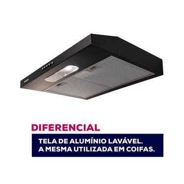 Imagem de Depurador Slim Suggar DPS161PT / DPS162PT 60cm 3 Velocidades Preto